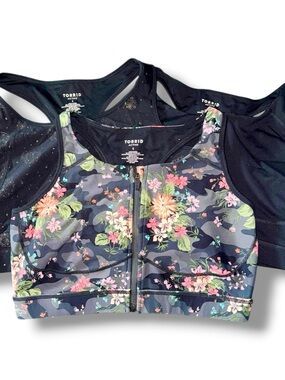 Torrid Active Sports Bra Bundle Lot of 3! Size 1